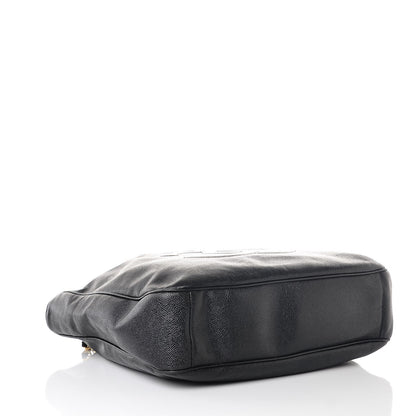 Chanel Caviar Large CC Shoulder Bag Black 4 of 7