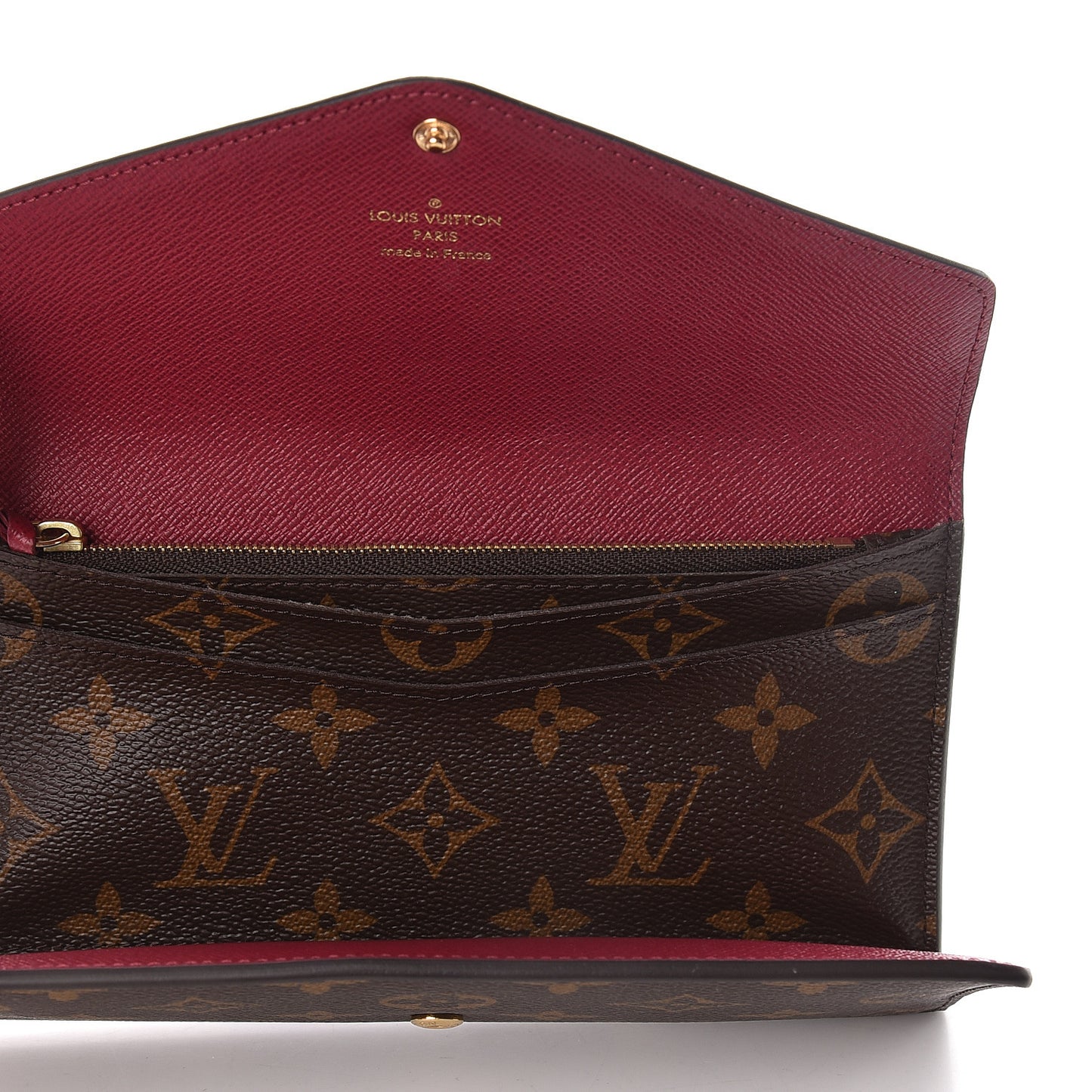 Monogram Josephine Wallet Fuchsia