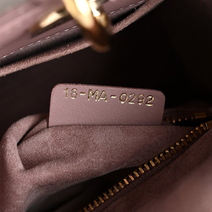 Christian Dior Lambskin Cannage Small My ABCDior Lady Dior Peony Pink 7 of 11