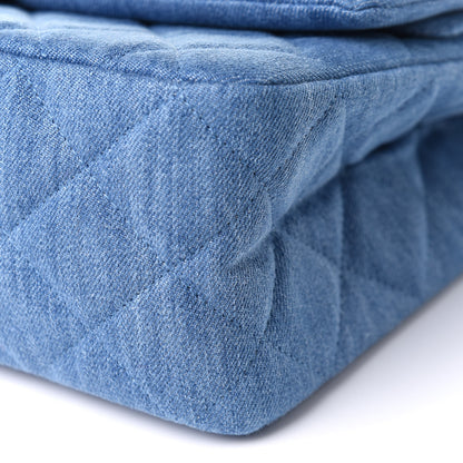 Chanel Denim Quilted 2.55 Reissue 227 Flap Blue 10 of 11