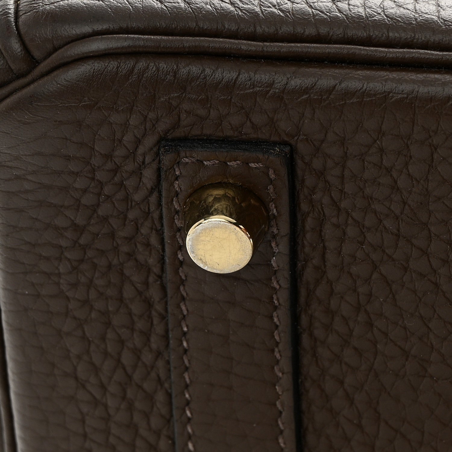 Hermes Taurillon Clemence Birkin 30 Havane 17 of 27