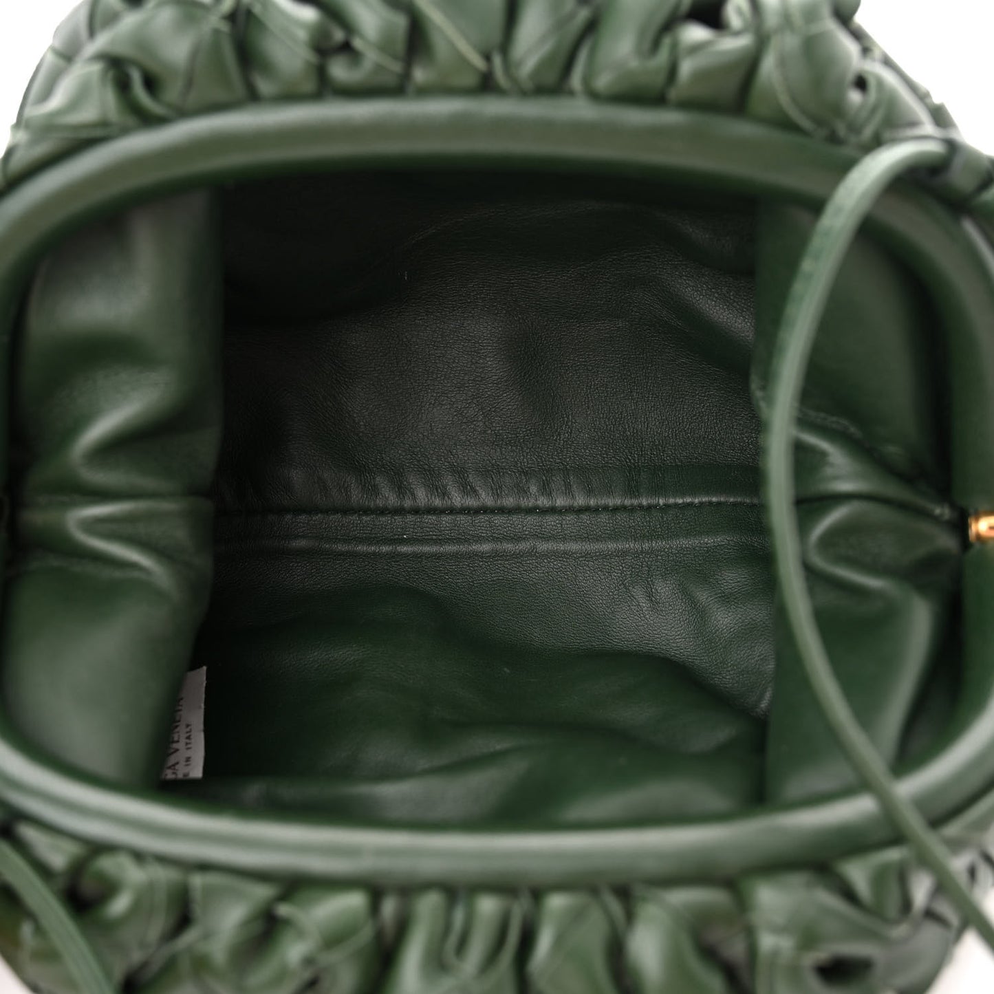 Nappa Intrecciato The Mini Pouch Raintree