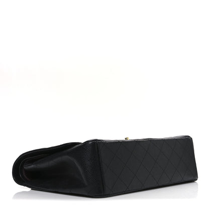 Chanel Caviar Quilted Maxi Double Flap Black 4 of 11