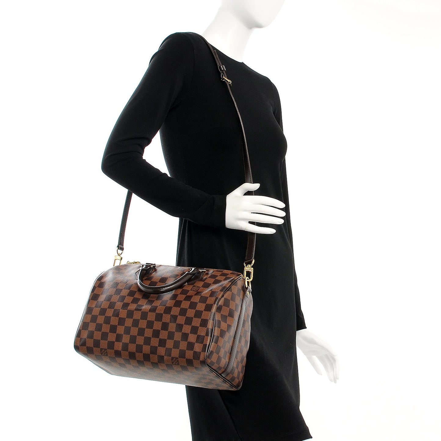 Damier Ebene Speedy Bandouliere 30