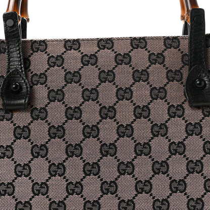 Gucci Monogram Bamboo Handle Bag Pink 8 of 11