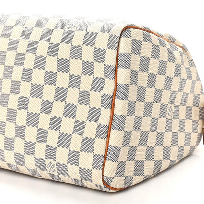 Louis Vuitton Damier Azur Speedy 30 10 of 10