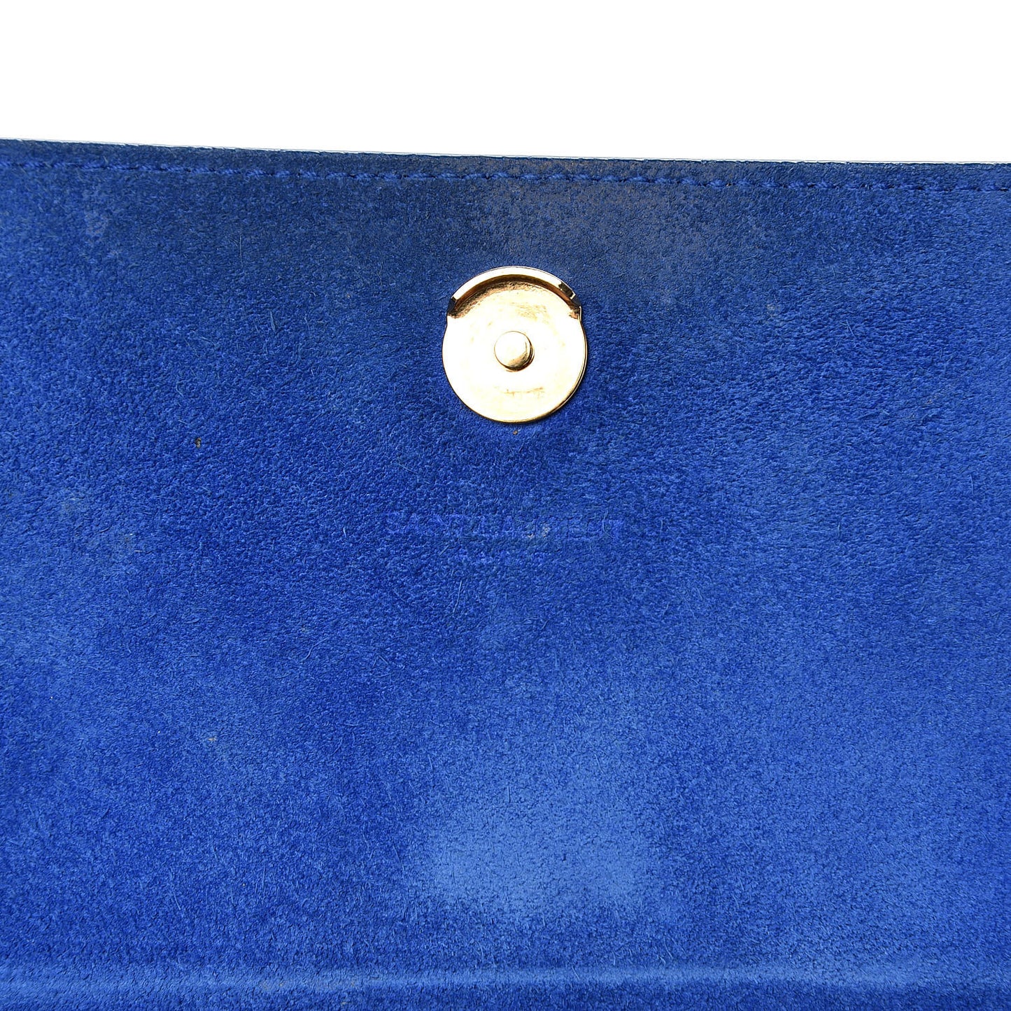 Grain De Poudre Small Classic Monogram Kate Satchel Royal Blue