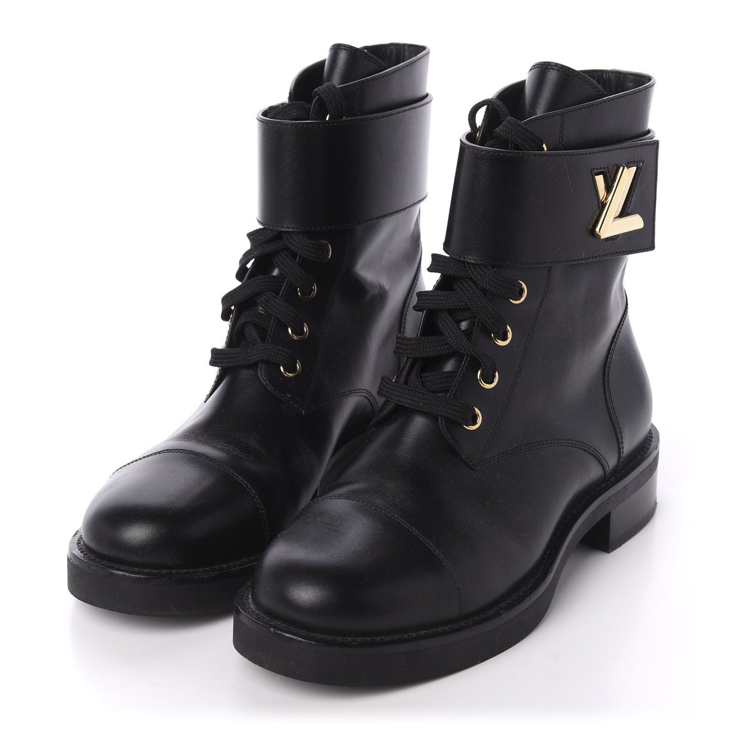 Calfskin Wonderland Ranger Boots 37 Black