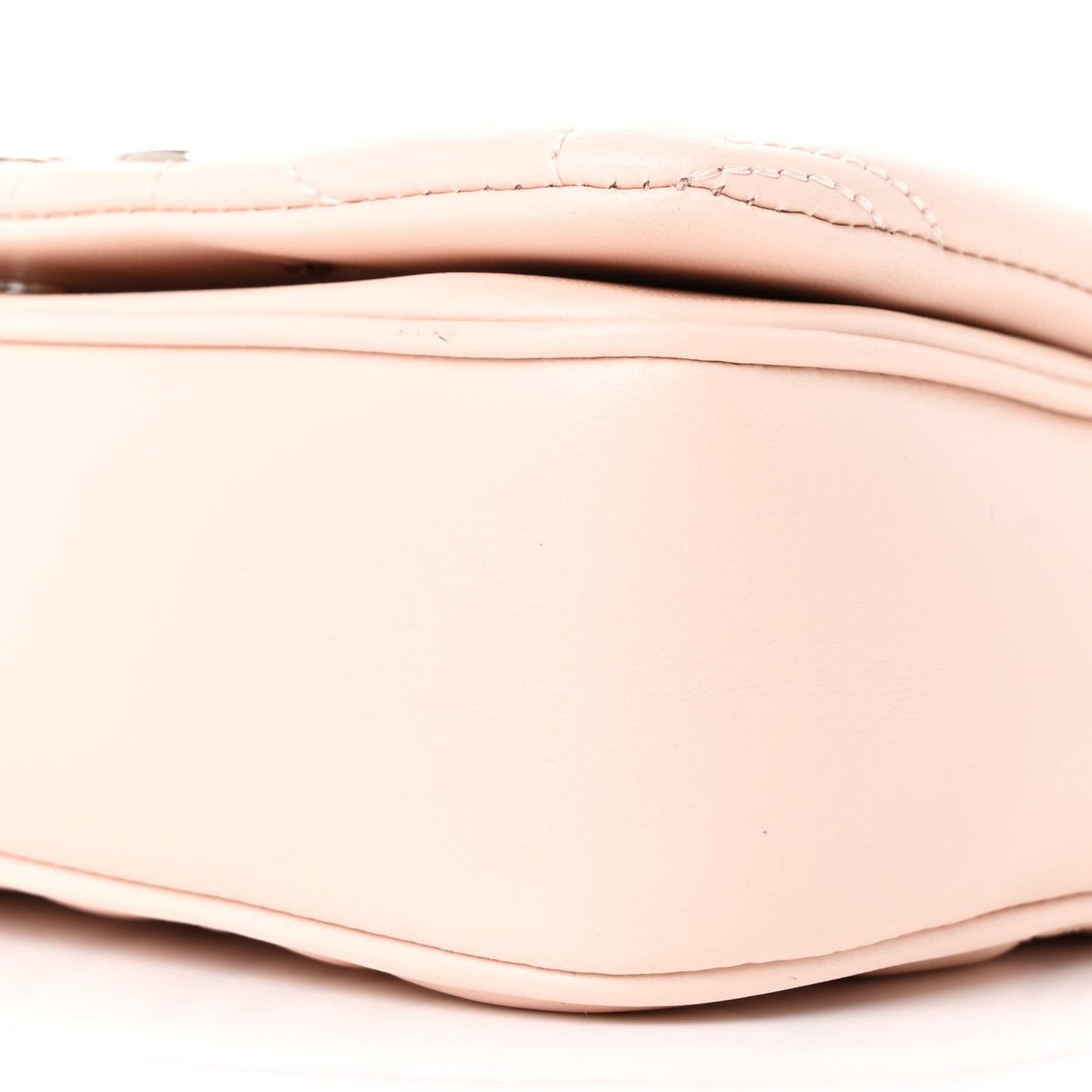 Lambskin Quilted The Seal Chain Shoulder Bag Pink