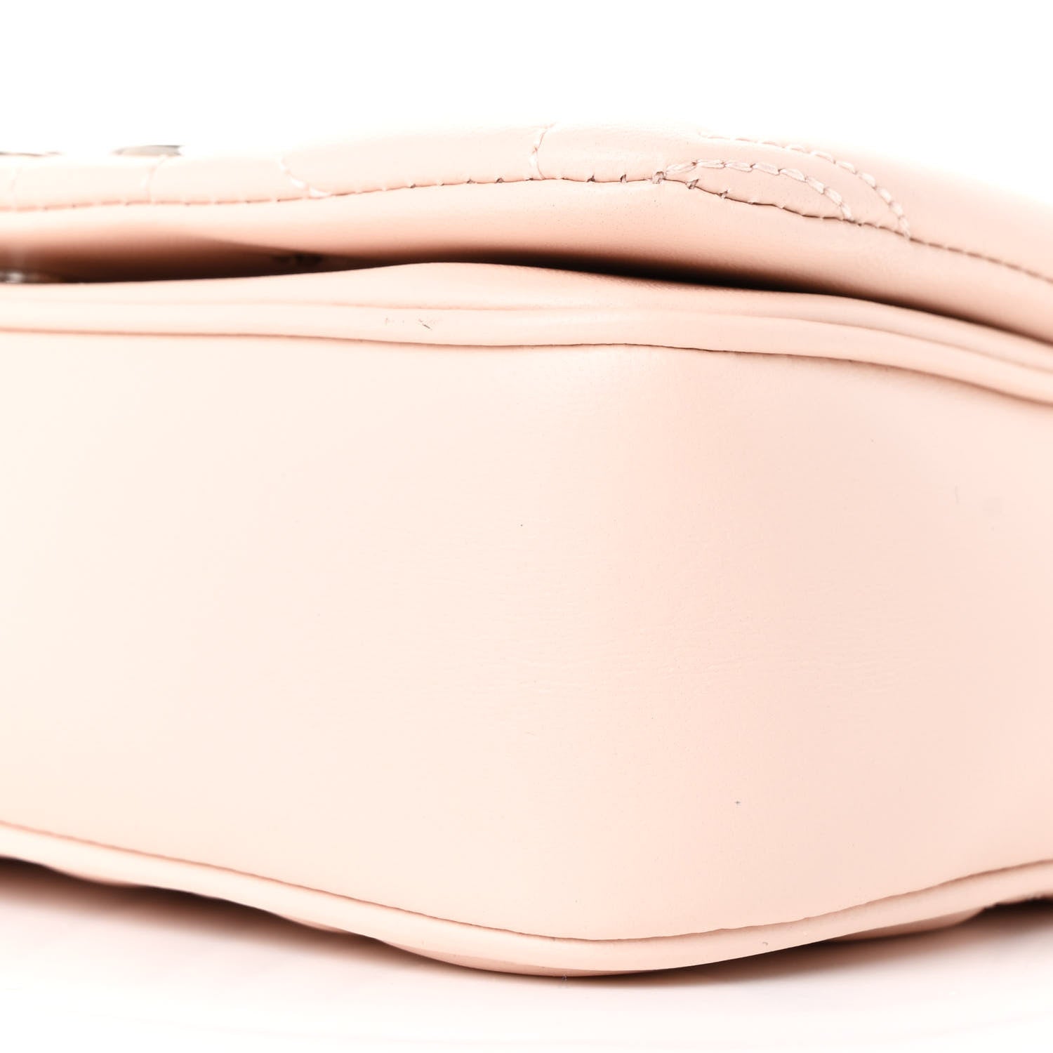 Alexander McQueen Lambskin Quilted The Seal Chain Shoulder Bag Pink 10 of 11
