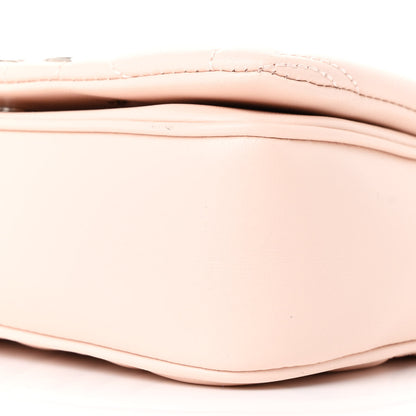 Alexander McQueen Lambskin Quilted The Seal Chain Shoulder Bag Pink 10 of 11