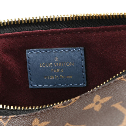 Louis Vuitton Monogram Beaubourg Hobo Mini Bordeaux Red Peach Safran Blue Jean Blue 7 of 10