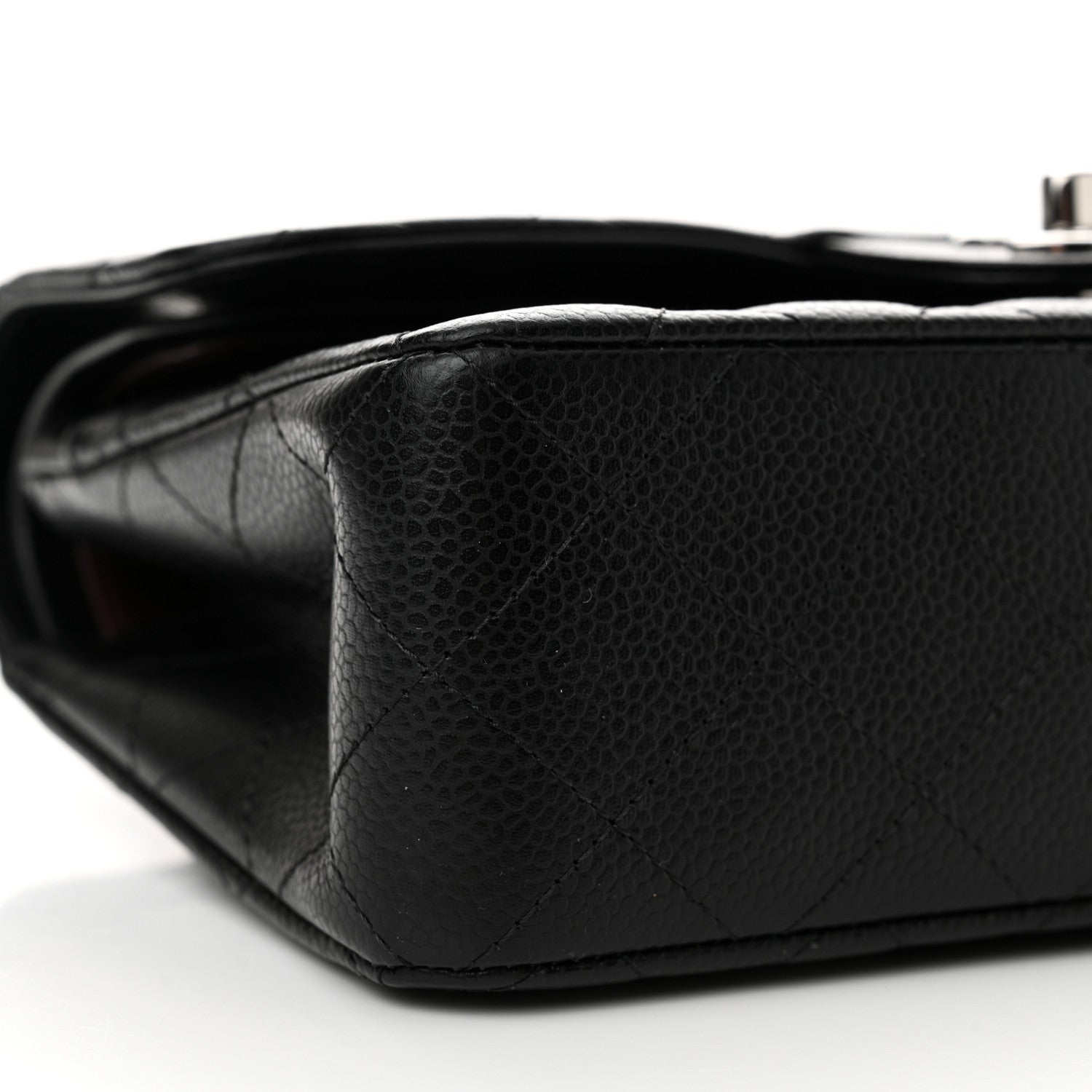 Chanel Caviar Quilted Small Double Flap Black 9 of 11
