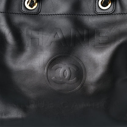 Chanel Calfskin Medium Deauville Tote Black 11 of 11