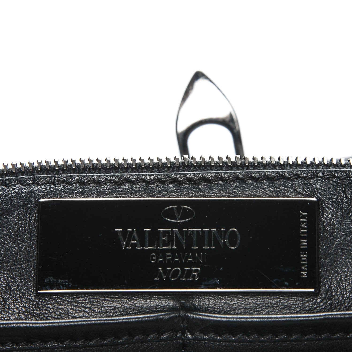 Valentino Garavani Vitello Medium Rockstud Tote Black 6 of 8