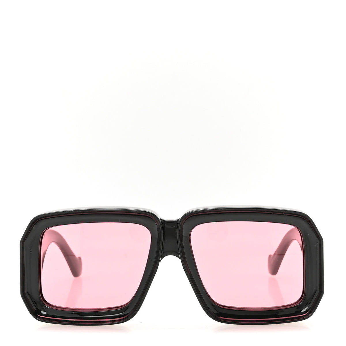 Acetate Paula's Ibiza Dive In Mask Sunglasses LW40064U Black Pink