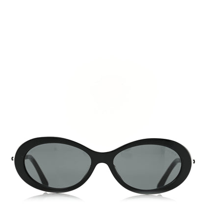 Chanel Acetate Pearl Sunglasses 5428-H Black 2 of 8