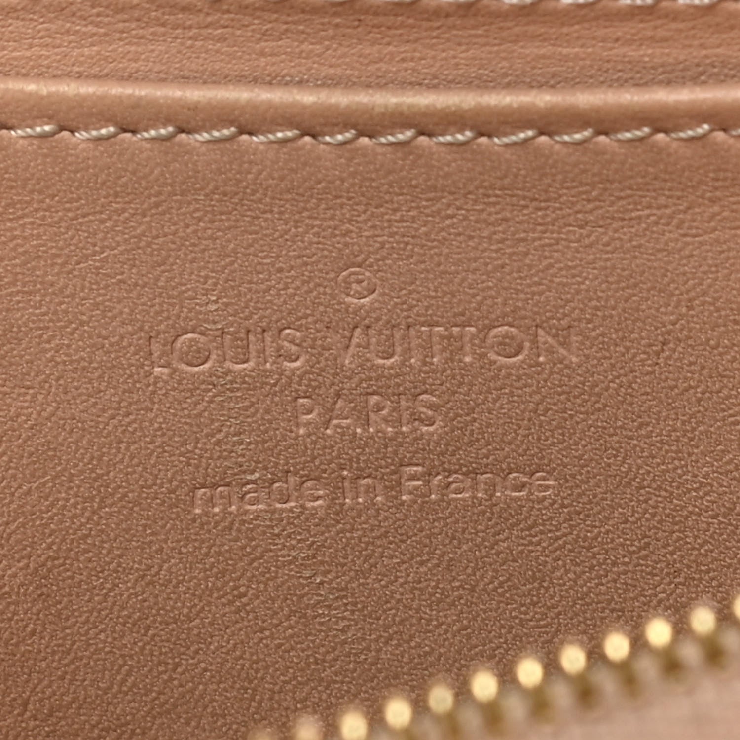 Louis Vuitton Vernis Zippy Coin Purse Wallet Noisette 6 of 10