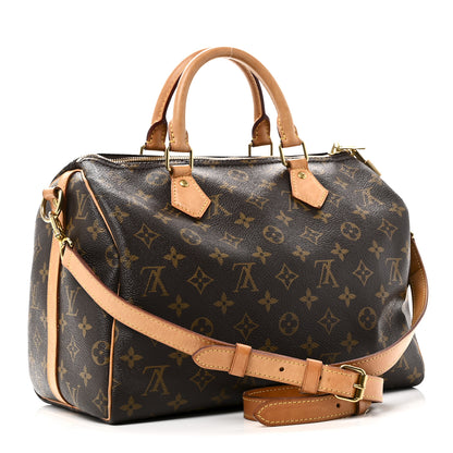 Louis Vuitton Monogram Speedy Bandouliere 30 3 of 9