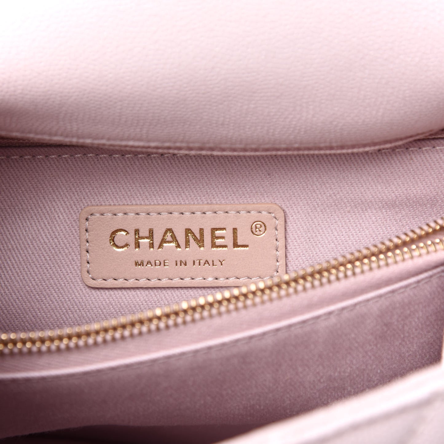Caviar Quilted Small Coco Handle Flap Lilas Lilac