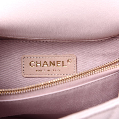 Chanel Caviar Quilted Small Coco Handle Flap Lilas Lilac 6 of 11