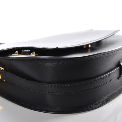 Valentino Garavani Calfskin My Rockstud Saddle Bag Black 5 of 11