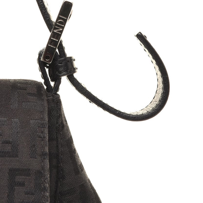 Fendi Zucchino Vitello Mama Baguette Black Moro 10 of 10