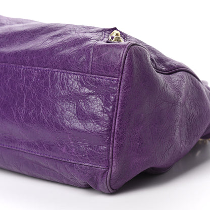 Balenciaga Agneau Giant 12 Gold Hardware Velo Ultraviolet 7 of 10