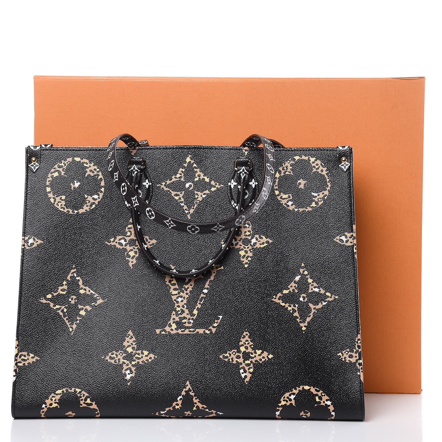 Louis Vuitton Monogram Giant Jungle Onthego GM Black 10 of 10