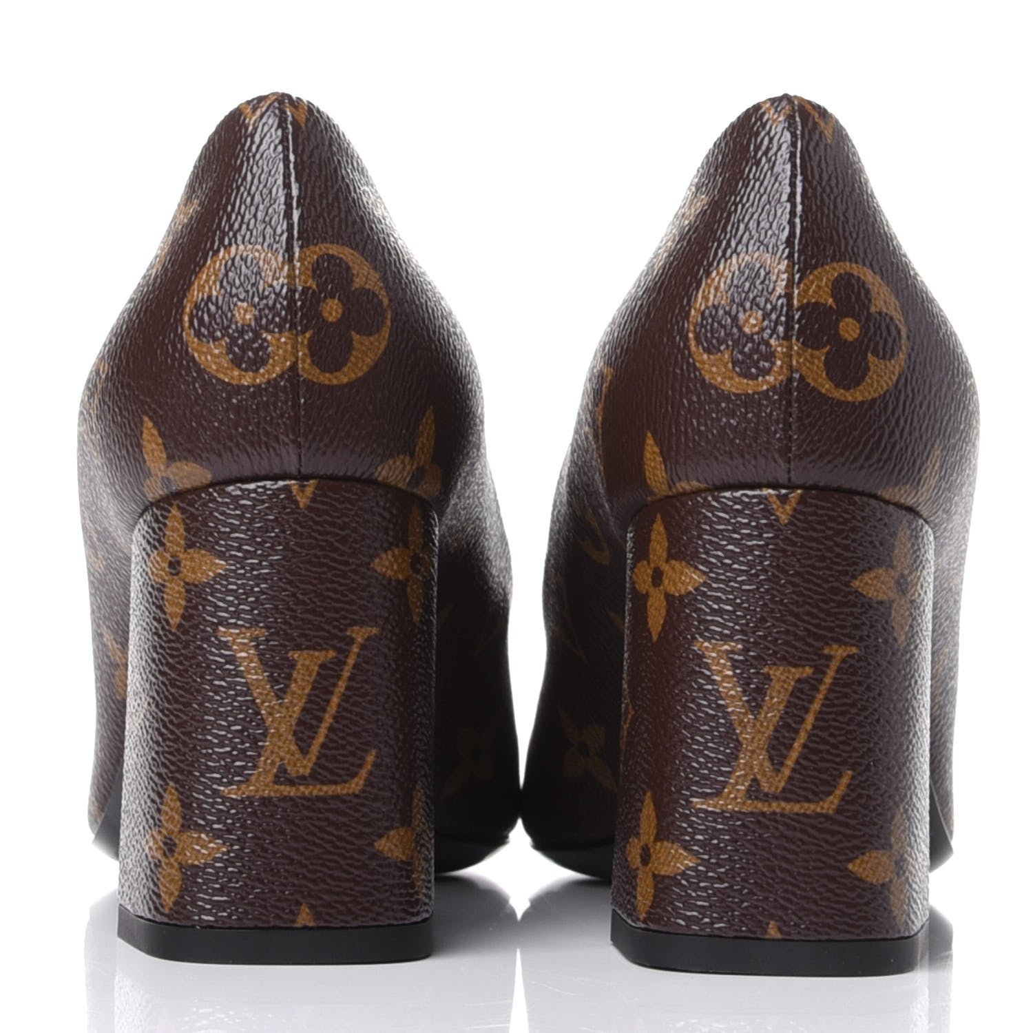 Louis Vuitton Monogram Madeleine Pumps 35 6 of 11