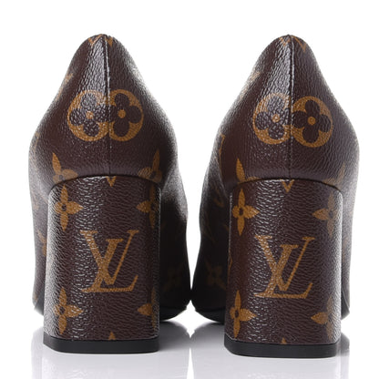 Louis Vuitton Monogram Madeleine Pumps 35 6 of 11
