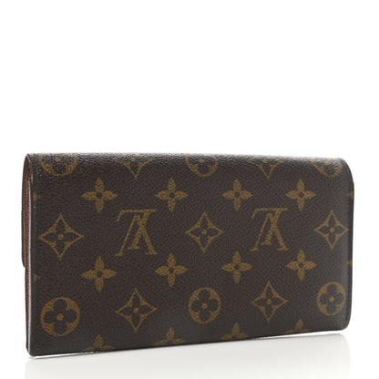 Louis Vuitton Monogram Sarah Wallet 3 of 13