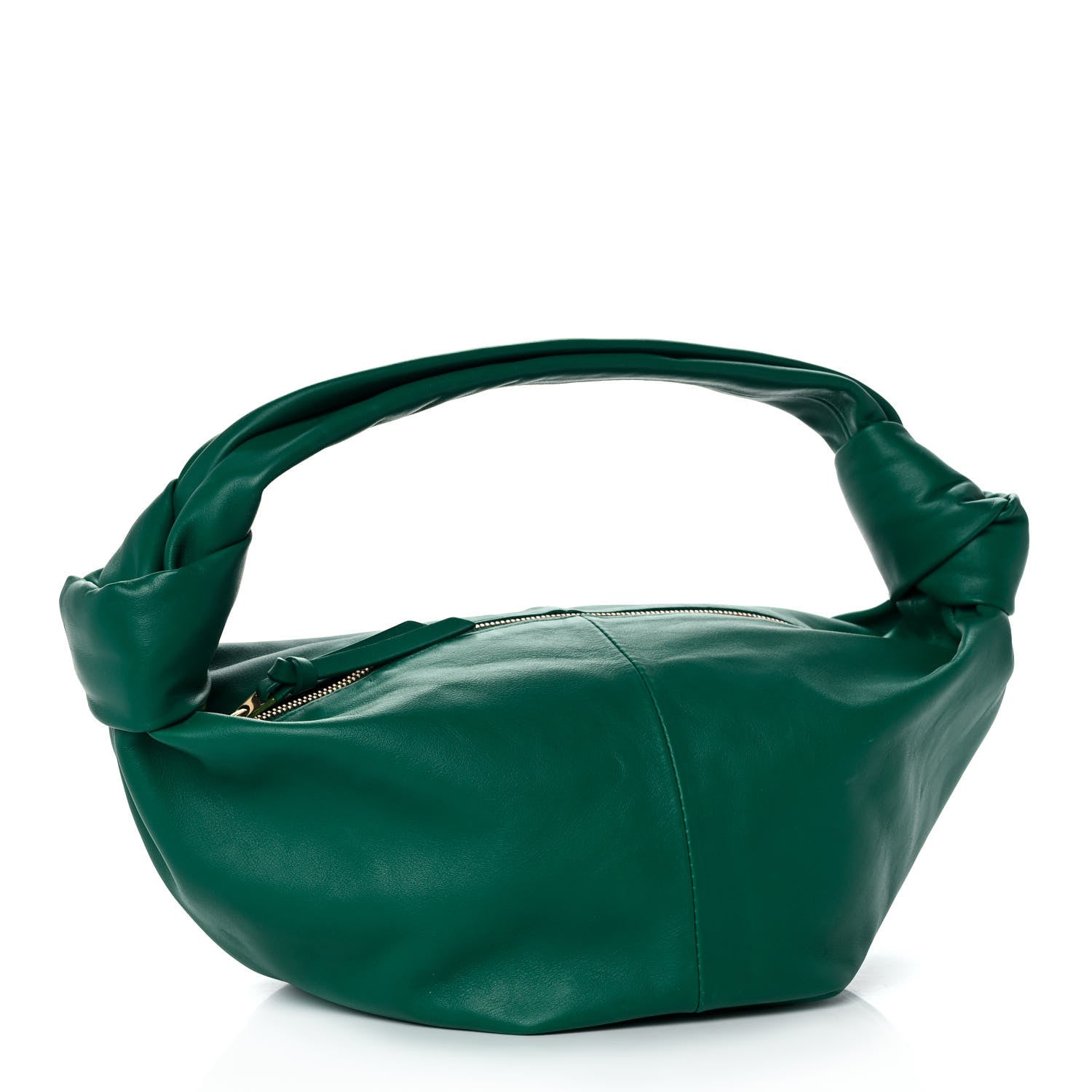 Bottega Veneta Nappa Mini Double Knot Bag Racing Green 2 of 11