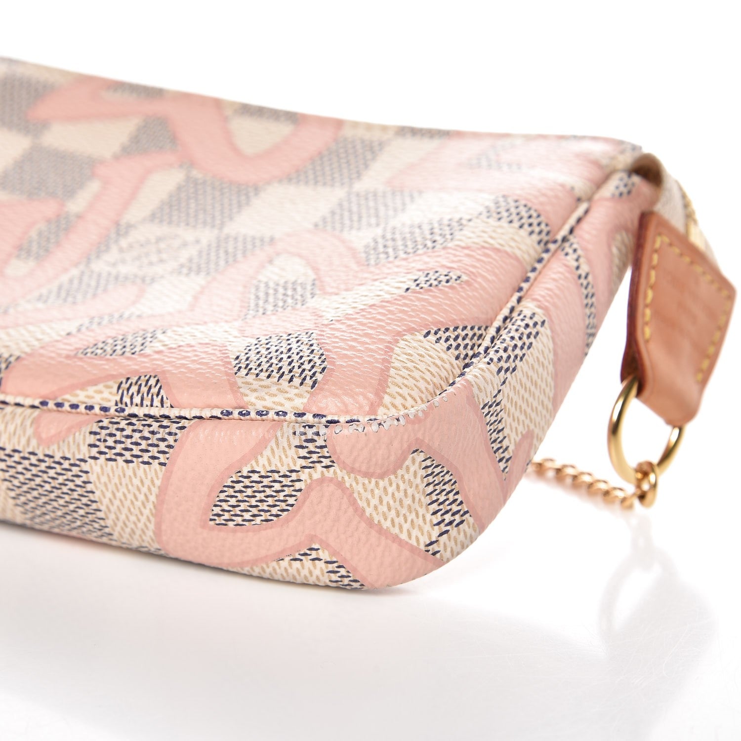 Louis Vuitton Damier Azur Tahitienne Mini Pochette Accessories 8 of 14