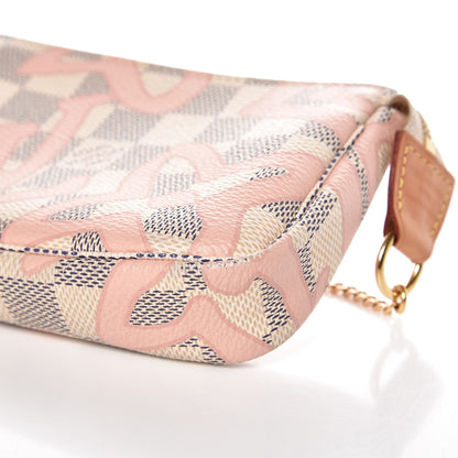 Louis Vuitton Damier Azur Tahitienne Mini Pochette Accessories 8 of 14