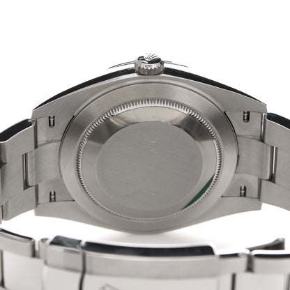 Rolex Stainless Steel 18K White Gold 41mm Oyster Perpetual Datejust Watch White Roman 126334 4 of 5