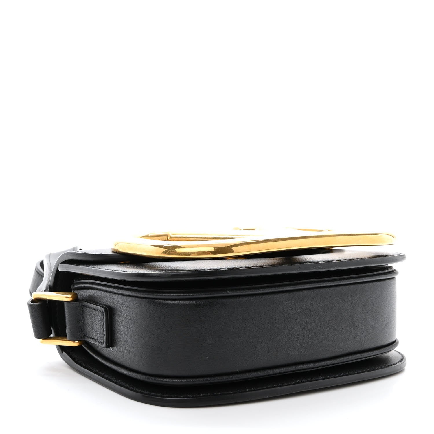 Valentino Garavani Calfskin Small Supervee Crossbody Bag Black 4 of 10
