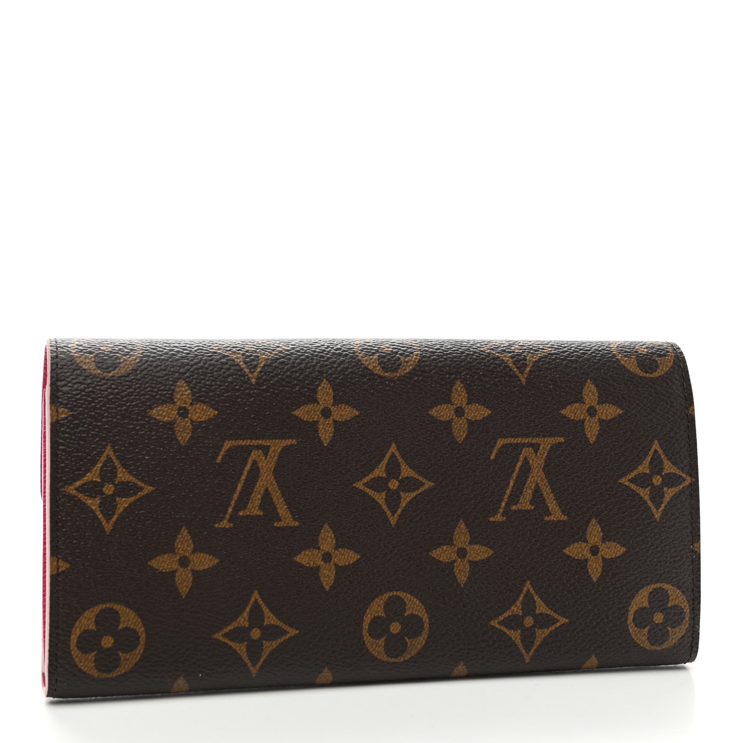 Louis Vuitton Monogram Bloom Flower Emilie Wallet Fuchsia 3 of 8