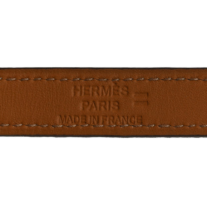 Hermes Lizard Kelly Double Tour Bracelet S Mykonos 4 of 7