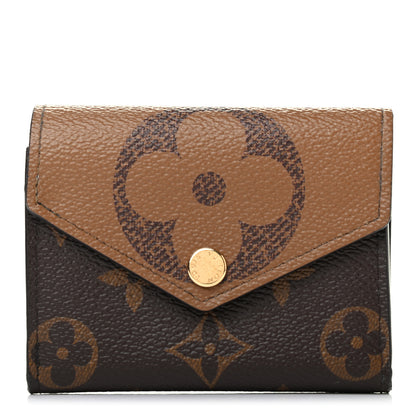 Louis Vuitton Reverse Monogram Giant Zoe Wallet 1 of 7