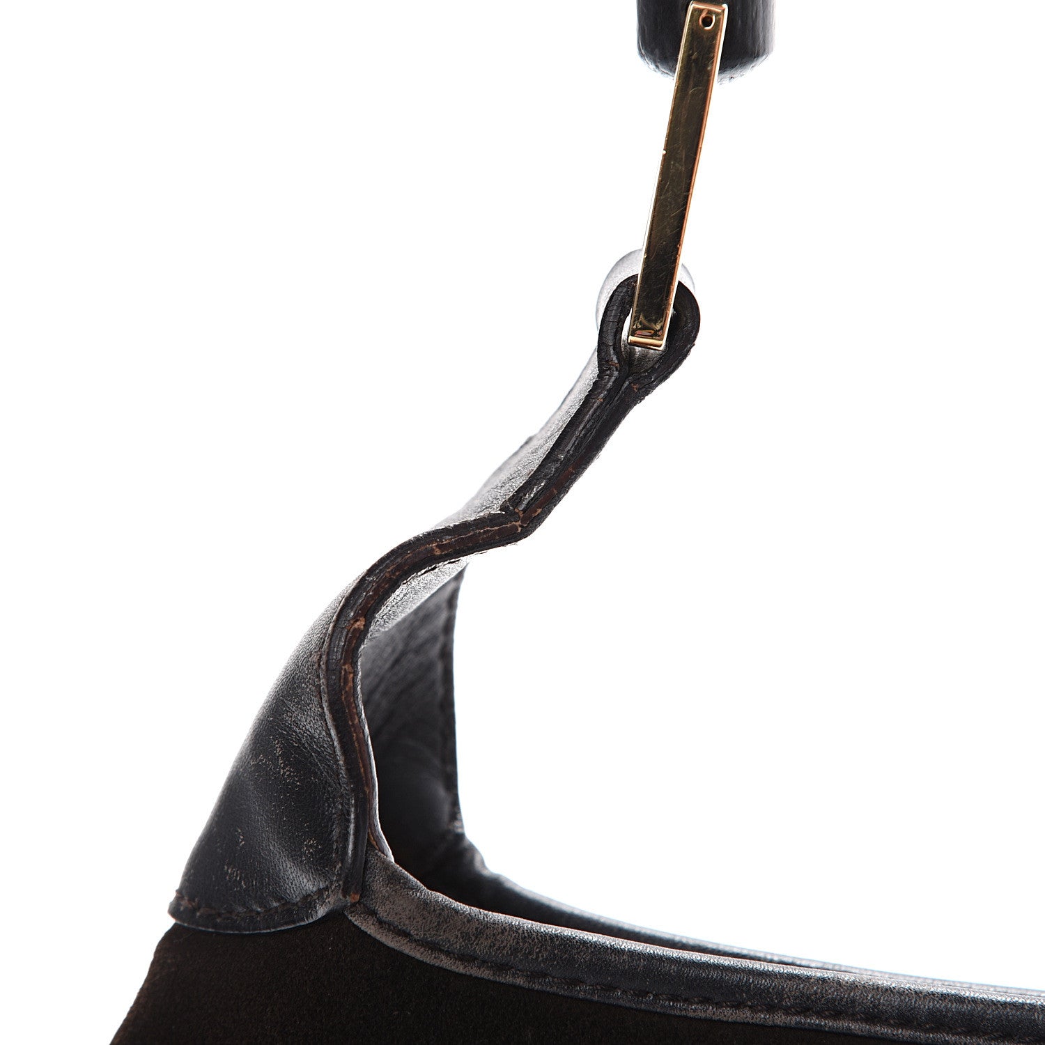Gucci Suede Small Jackie O Hobo Dark Brown 10 of 14