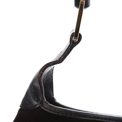Gucci Suede Small Jackie O Hobo Dark Brown 10 of 14