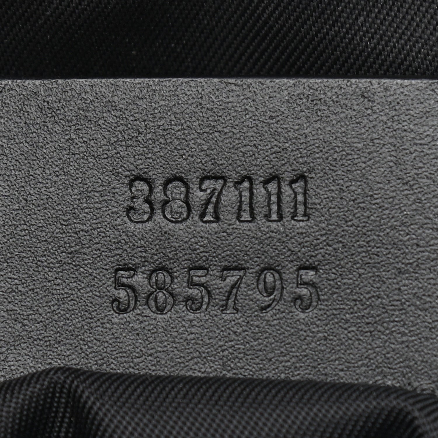 Gucci GG Supreme Monogram Web Messenger Bag Black 7 of 11