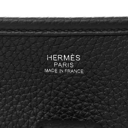 Hermes Taurillon Clemence Evelyne III PM Black 6 of 11