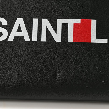 Saint Laurent Calfskin Logo Zipped Tablet Pouch Black 9 of 10
