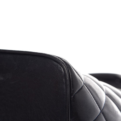 Chanel Lambskin Quilted Medallion Tote Black 11 of 14