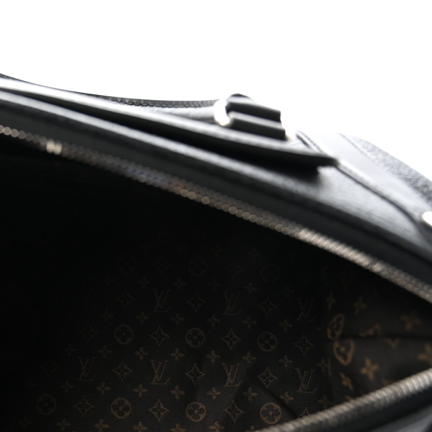 Pixel Lambskin LV Biker MM Black
