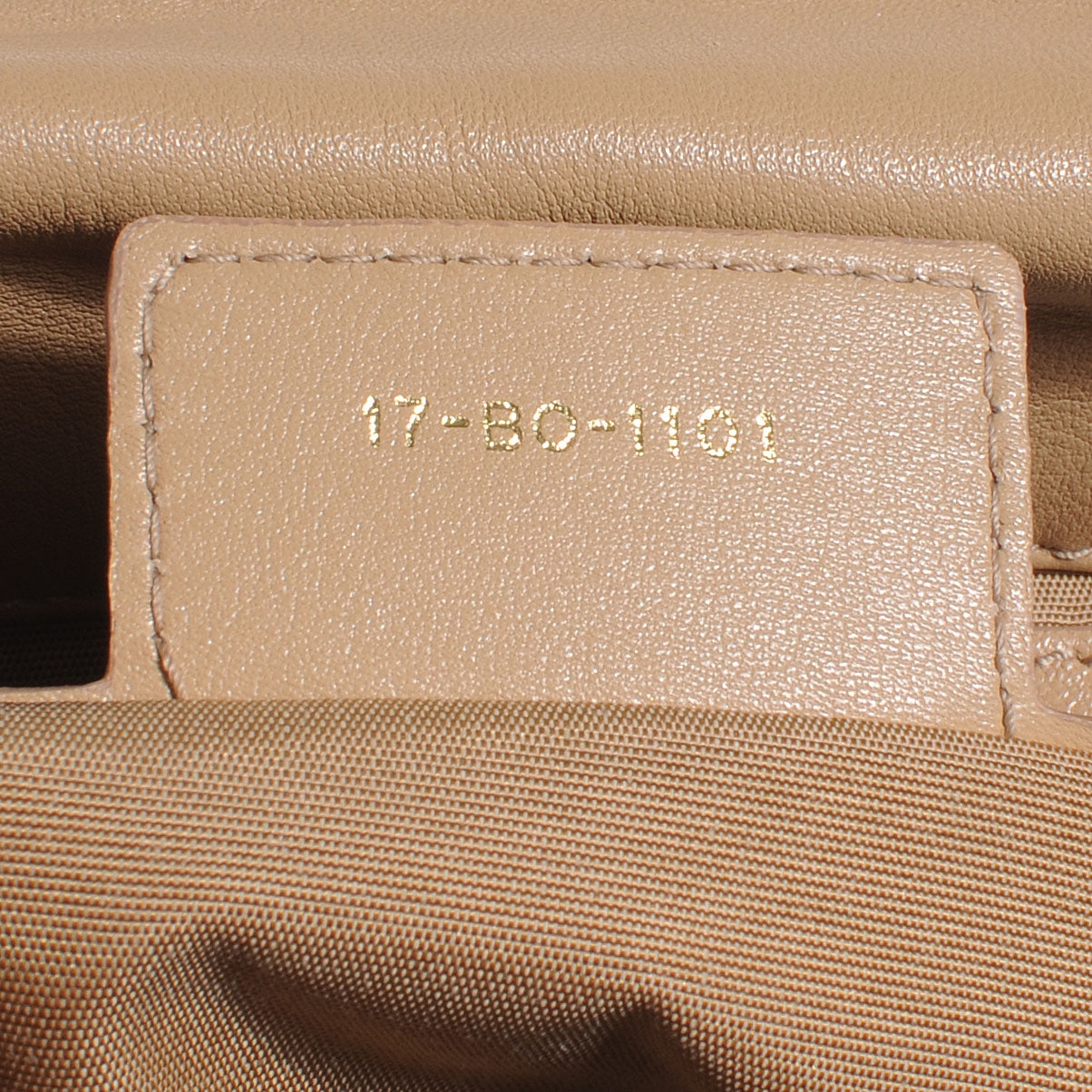 Christian Dior Lambskin Cannage New Lock Flap Beige 8 of 8