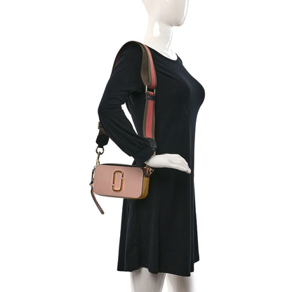 Marc Jacobs Saffiano Small Snapshot Camera Bag New Rose 2 of 9