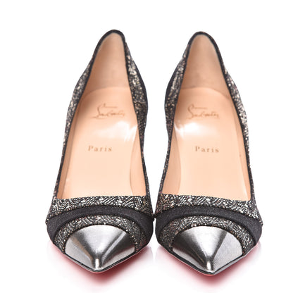 Christian Louboutin Glitter Palace SP Oxyde Eklectica 85 Pumps 39.5 Multi 2 of 10